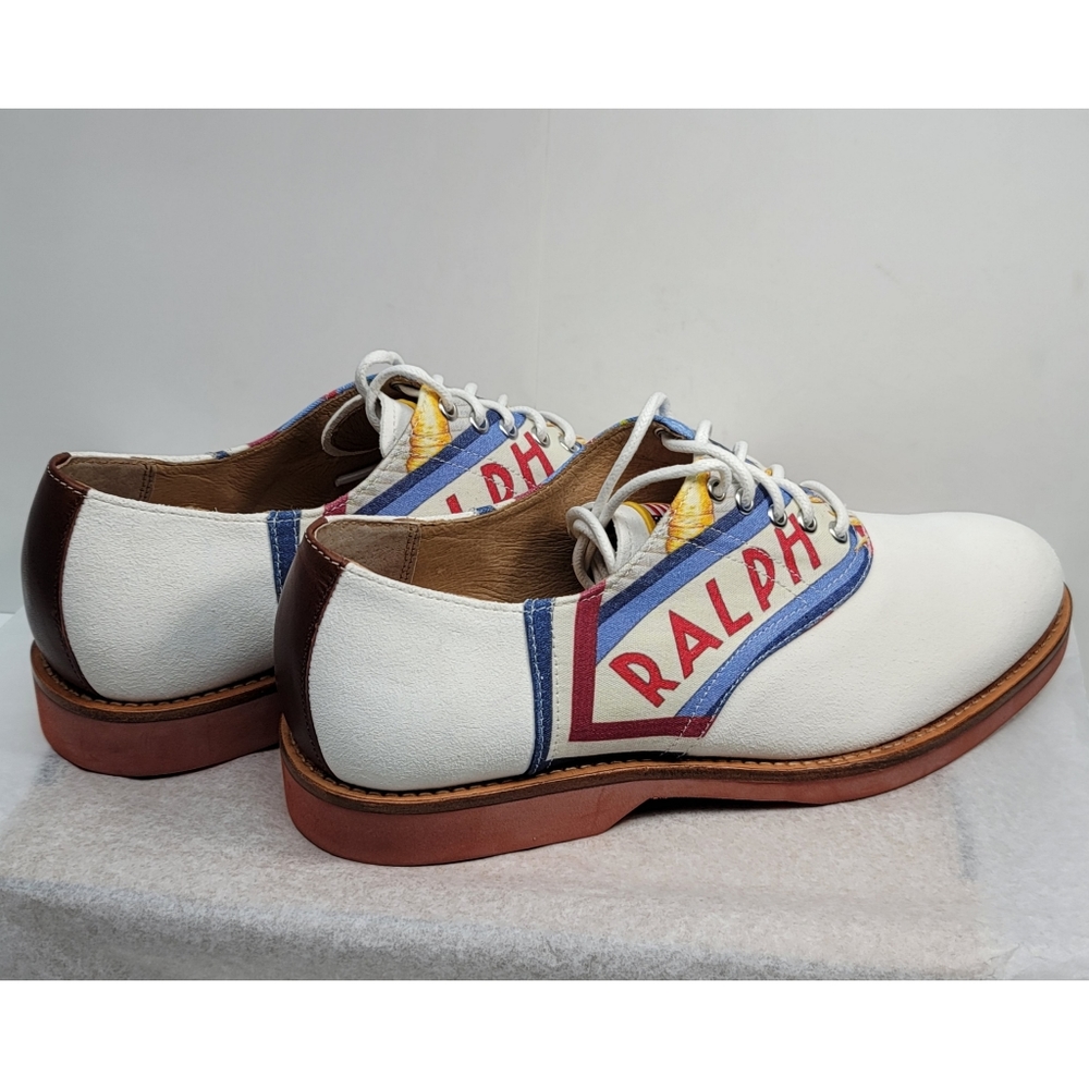 Polo Ralph Lauren Rhett Saddle Oxford shoes NWOT - Picture 4 of 16